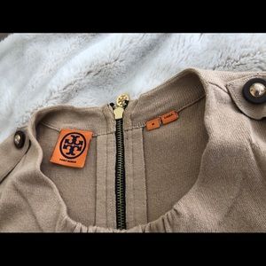 Tory Burch Wool Sweater in Beige